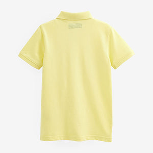 Yellow Short Sleeve Polo Shirt (3-12yrs)