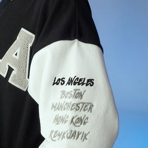 Black Skate Varsity Bomber Jacket (3-12yrs)
