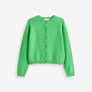 Green Cardigan (3-12yrs)