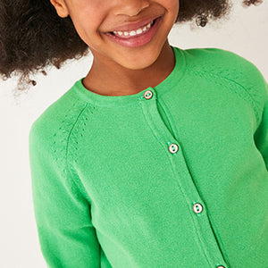 Green Cardigan (3-12yrs)