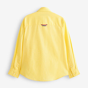 Yellow Long Sleeve Twill Shirt (3-12yrs)