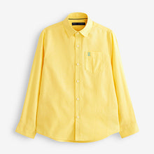 Load image into Gallery viewer, Yellow Long Sleeve Twill Shirt (3-12yrs)
