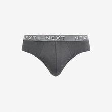 Load image into Gallery viewer, Grey Mixed 4 pack Cotton Rich Briefs
