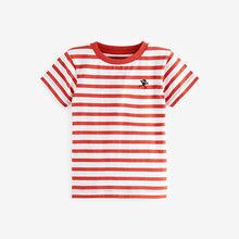 Load image into Gallery viewer, Red &amp; Blue Pirate Short Sleeve Character T-Shirts 3 Pack (3mths-6yrs)
