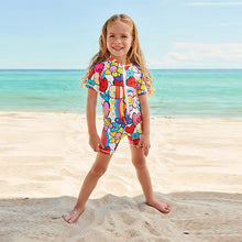 Load image into Gallery viewer, Multi Character Sunsafe Swim Suit (3mths-6yrs)
