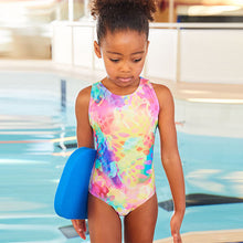 Load image into Gallery viewer, Multi Bright Unicorn Sports Swimsuit (4-12yrs)
