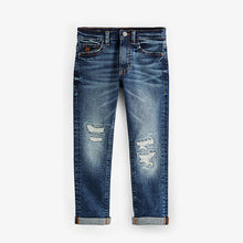 Load image into Gallery viewer, Mid Blue Distressed Jeans (3-12yrs)
