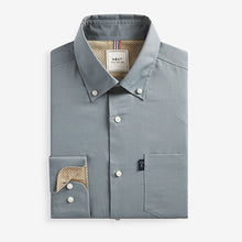 Load image into Gallery viewer, Seafoam Green Regular Fit Single Cuff Easy Iron Button Down Oxford Shirt
