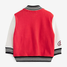 Load image into Gallery viewer, Red Letterman Jacket (3mths-6yrs)
