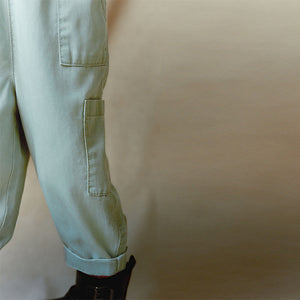 Sage Green Cargo Trousers (3mths-5yrs)