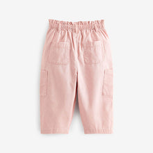 Load image into Gallery viewer, Pink Cargo Trousers (3mths-6yrs)
