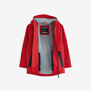 Red Waterproof Jacket (3-12yrs)