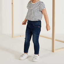 Load image into Gallery viewer, Denim Dark Wash Super Skinny Fit Jeggings (3mths-6yrs)
