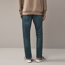 Load image into Gallery viewer, Dark Blue Tint Straight Coloured Stretch Jeans
