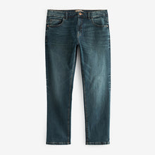 Load image into Gallery viewer, Dark Blue Tint Straight Coloured Stretch Jeans
