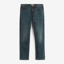Load image into Gallery viewer, Dark Blue Tint Straight Coloured Stretch Jeans

