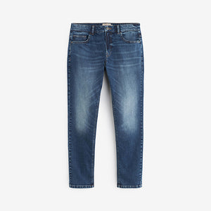 Blue Wash Slim Fit Classic Stretch Jeans