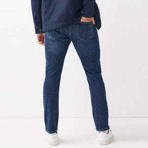 Vintage Blue Slim Fit Essential Stretch Jeans