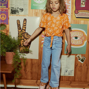 Light Wash Flare Jeans (3-12yrs)