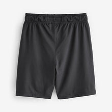 Load image into Gallery viewer, Black Lightweight Sport Shorts (3-12yrs)
