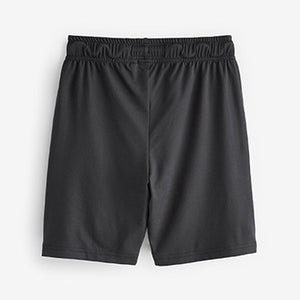 Black Lightweight Sport Shorts (3-12yrs)