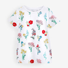 Load image into Gallery viewer, Ecru White Floral T-Shirt (3-12yrs)
