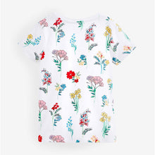 Load image into Gallery viewer, Ecru White Floral T-Shirt (3-12yrs)
