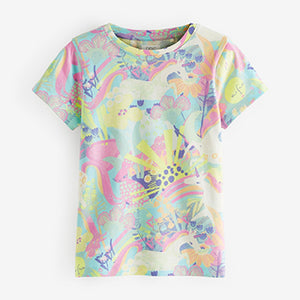 Pink/Blue Unicorn T-Shirt (3-12yrs)