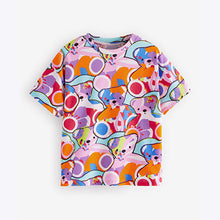 Load image into Gallery viewer, Bear Print Relaxed Fit T-Shirt (3-12yrs)
