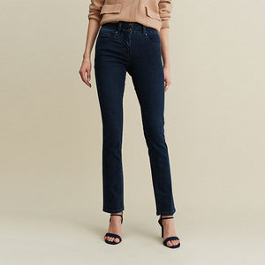 Inky Blue Denim Slim Lift And Shape Jeans