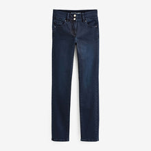 Load image into Gallery viewer, Inky Blue Denim Slim Lift And Shape Jeans
