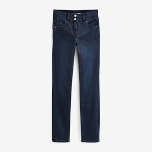 Inky Blue Denim Slim Lift And Shape Jeans