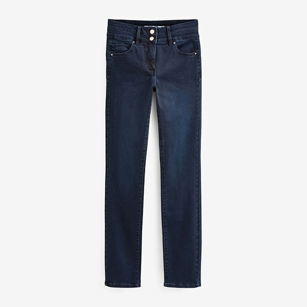 Inky Blue Denim Slim Lift And Shape Jeans