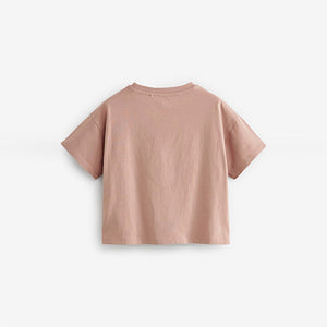 Pink Heart Sequin T-Shirt (3-10yrs)