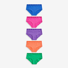 Load image into Gallery viewer, Bright Rainbow Hipster Briefs 5 Pack (2-12yrs)
