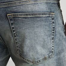 Load image into Gallery viewer, Vintage Grey Slim Fit Essential Stretch Jeans
