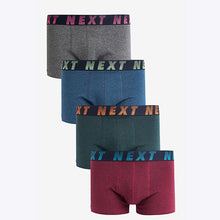 Load image into Gallery viewer, Neon Marl Colour Hipster Boxers 4 Pack
