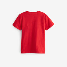 Load image into Gallery viewer, Red Short Sleeve T-Shirt (3-12yrs)
