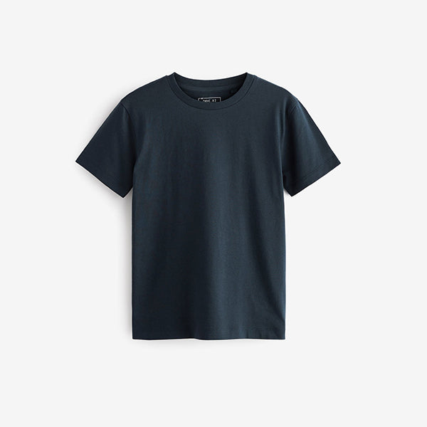 Navy Blue Short Sleeve T-Shirt (3-12yrs)