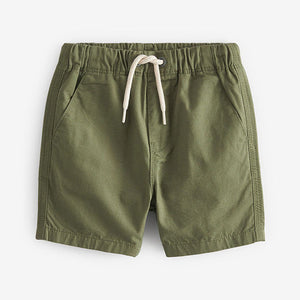 Khaki Green Pull-On Shorts (3mths-6yrs)
