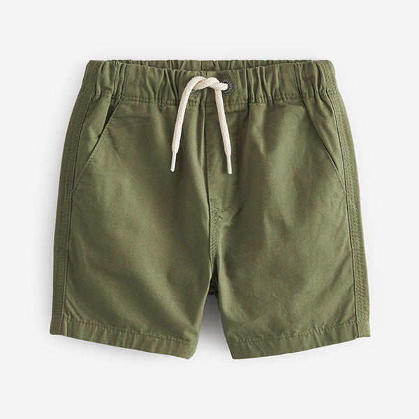 Khaki Green Pull-On Shorts (3mths-6yrs)