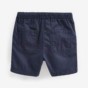 Navy Pull-On Shorts (3mths-6yrs)