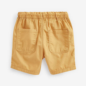 Ochre Yellow Pull-On Shorts (3mths-6yrs)