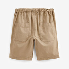 Load image into Gallery viewer, Neutral/Tan Pull-On Shorts (3-12yrs)
