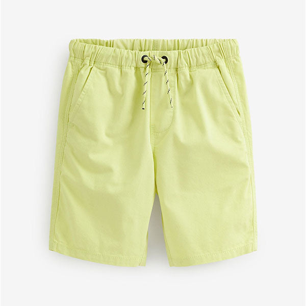 Bright Yellow Pull-On Shorts (3-12yrs)