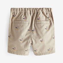 Load image into Gallery viewer, Stone Seagull Embroidered Chino Shorts (3mths-6yrs)
