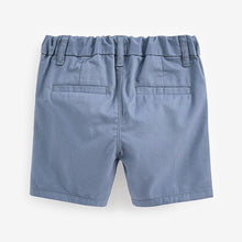 Load image into Gallery viewer, Mid Blue Chino Shorts (3mths-6yrs)
