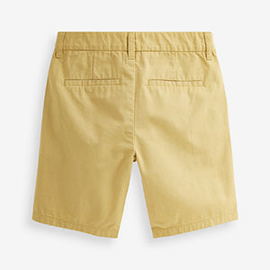 Ochre Yellow Chino Shorts (3-12yrs)