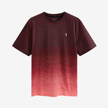 Load image into Gallery viewer, Coral Red Stag Dip Dye T-Shirt
