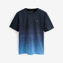Load image into Gallery viewer, Navy Blue Stag Dip Dye T-Shirt
